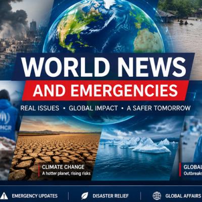 World News and Emergency situations.